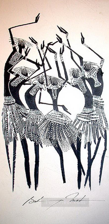 group Bulinya African Oil Paintings